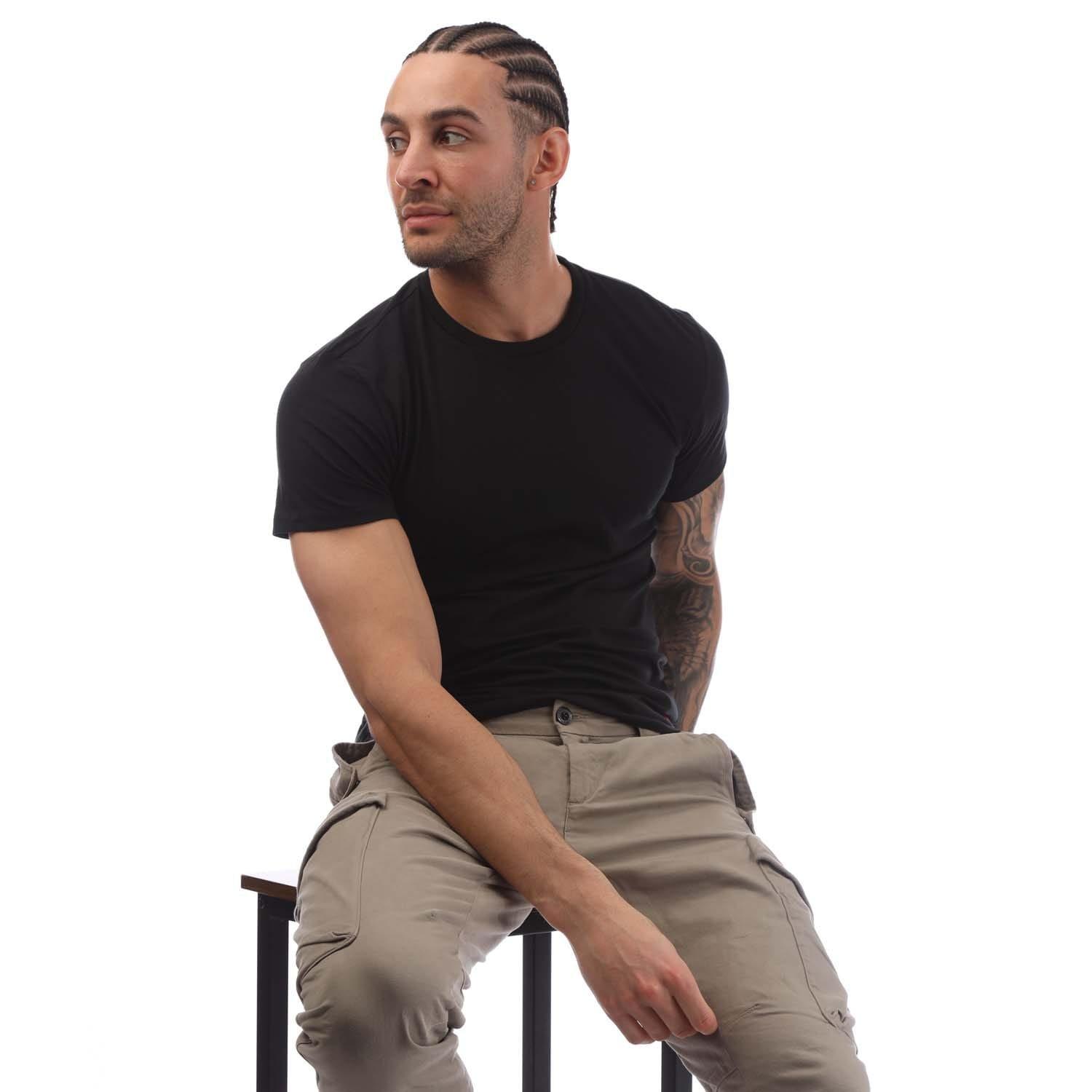 Black - Polo Ralph Lauren - 2 Pack of Crew T-Shirts - 4