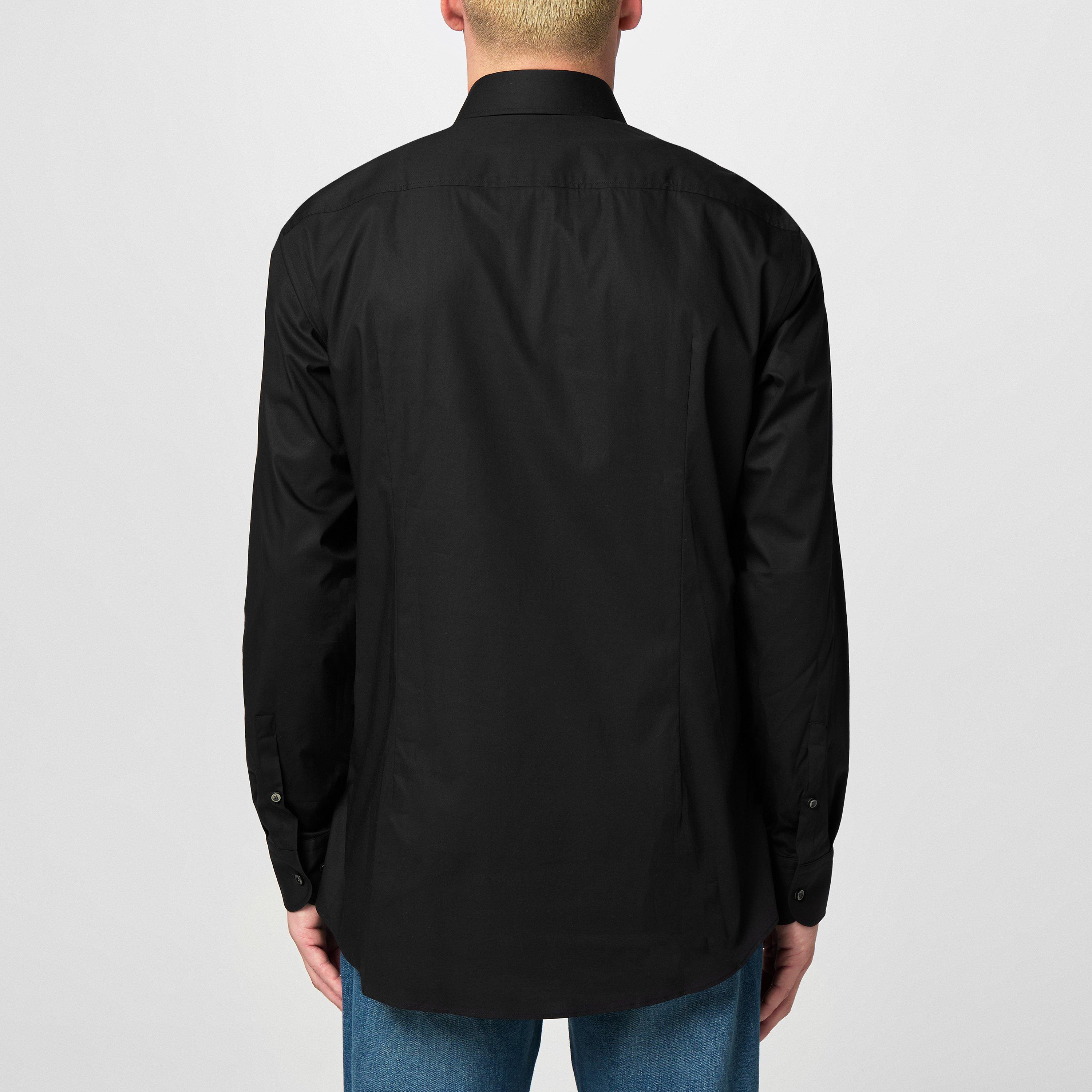 Black 001 - Boss - Men's HBB Hank Kent Shirt, Precision Tailoring, Comfort - 4