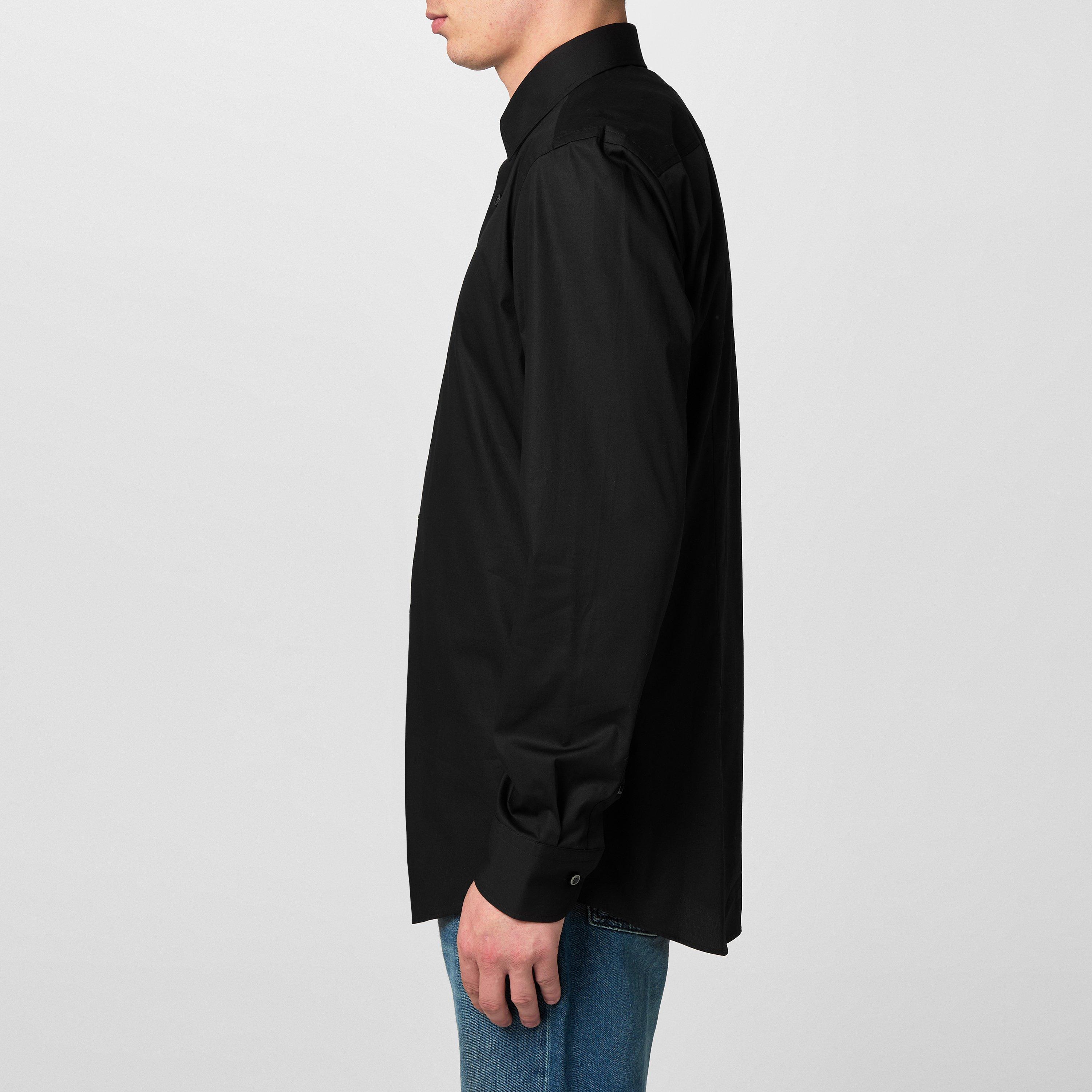 Black 001 - Boss - Men's HBB Hank Kent Shirt, Precision Tailoring, Comfort - 5