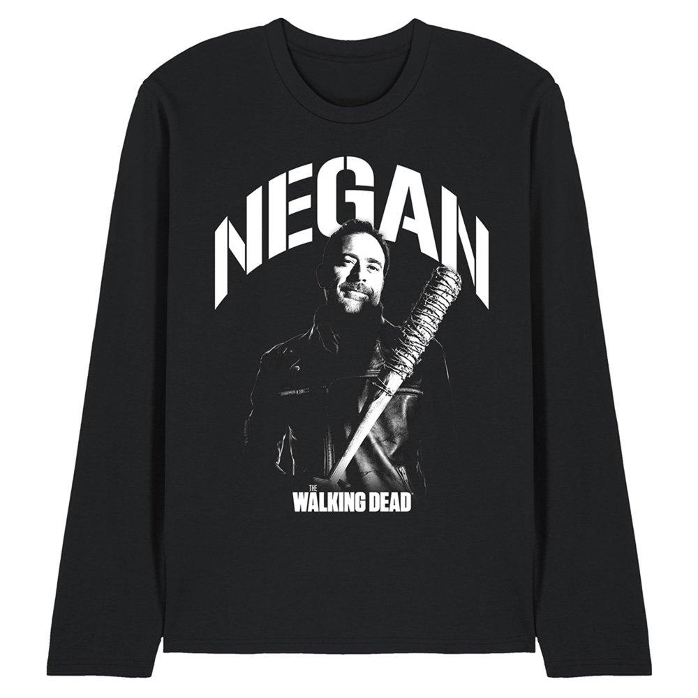 Black - Other - The Walking Dead Negan Mono Long Sleeve T-Shirt B - 1
