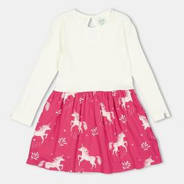 Lilly and Sid Unicorn A-Line Dress