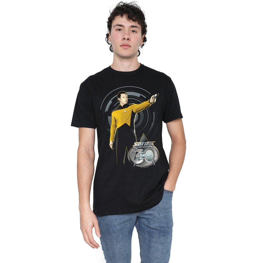 Black - Star Trek - Star Trek Data 30 T Shirt Black - 1