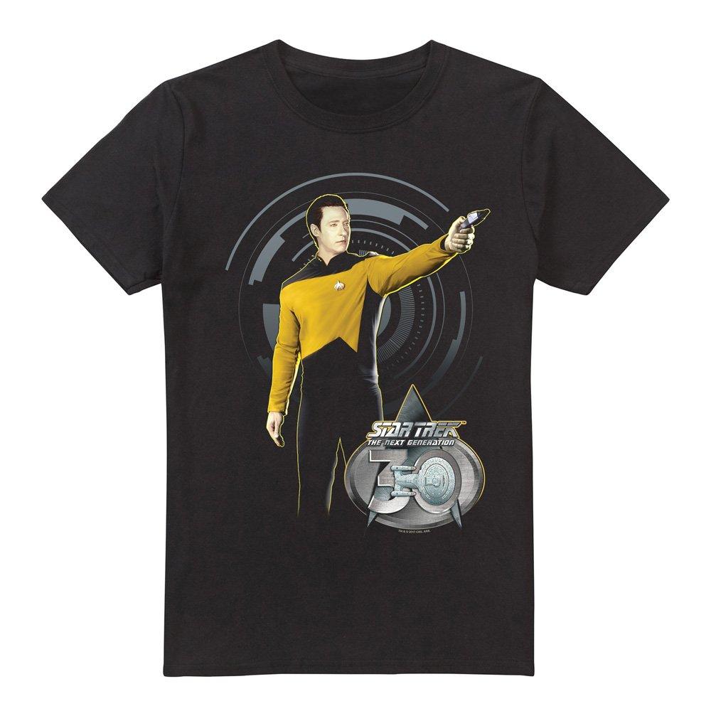 Black - Star Trek - Star Trek Data 30 T Shirt Black - 4
