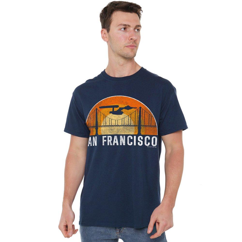 Navy - Star Trek - Star Trek San Francisco Trek T Shirt Navy - 1