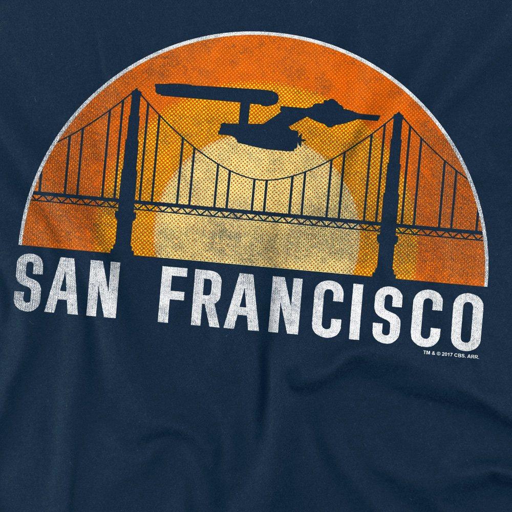 Navy - Star Trek - Star Trek San Francisco Trek T Shirt Navy - 2