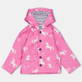 Lilly and Sid Unicorn Rain Anorak