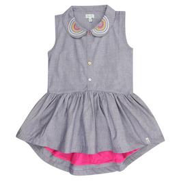 Lilly and Sid Rainbow Color A-Line Dress