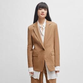 Boss Jasena Regular-Fit Linen Jacket