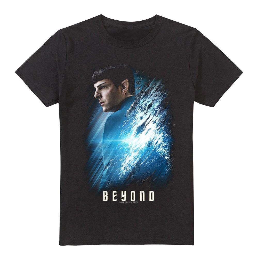 Black - Star Trek - Star Trek Beyond Spock Poster T Shirt Black - 4