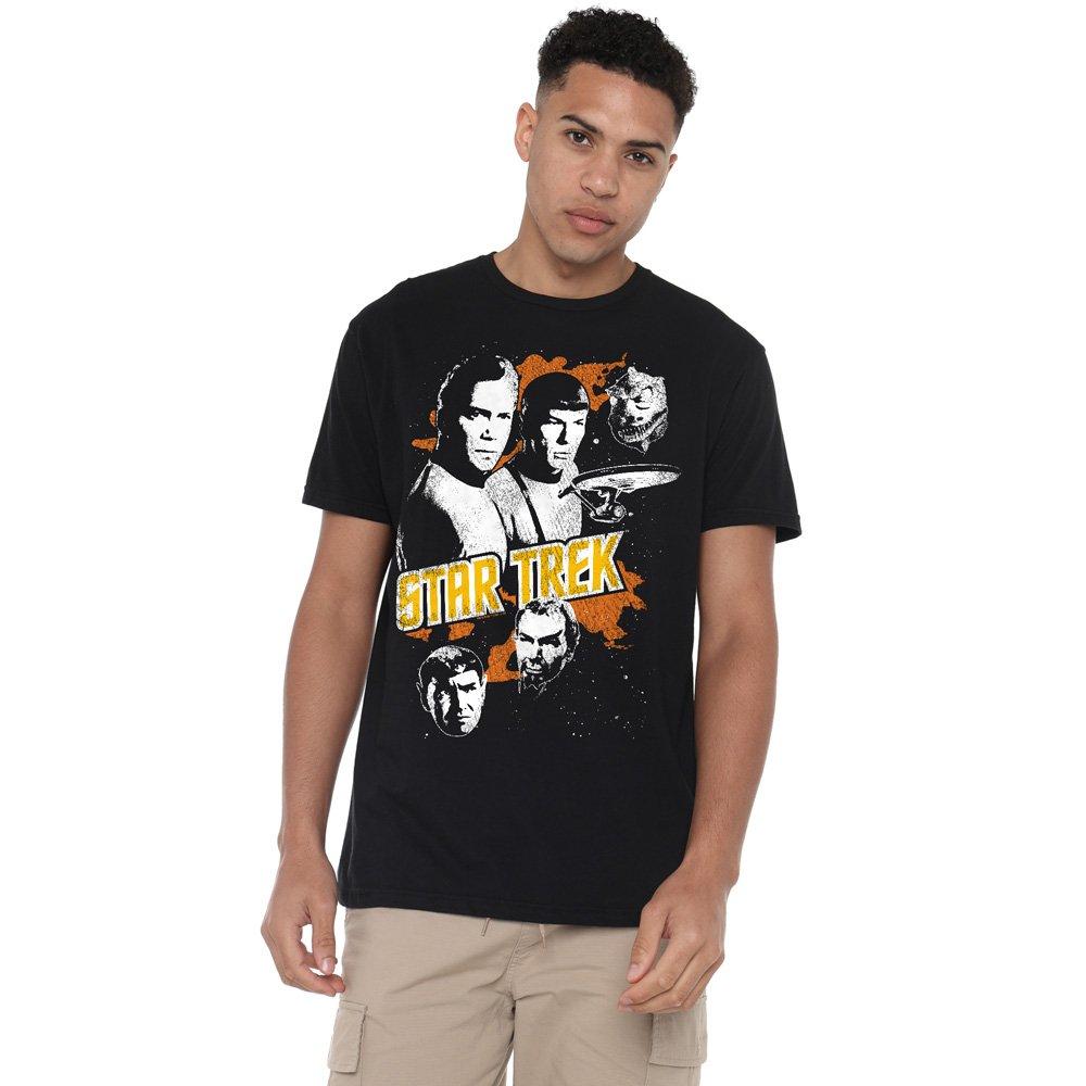 Black - Star Trek - Star Trek Graphic Good Vs Evil T Shirt Black - 1
