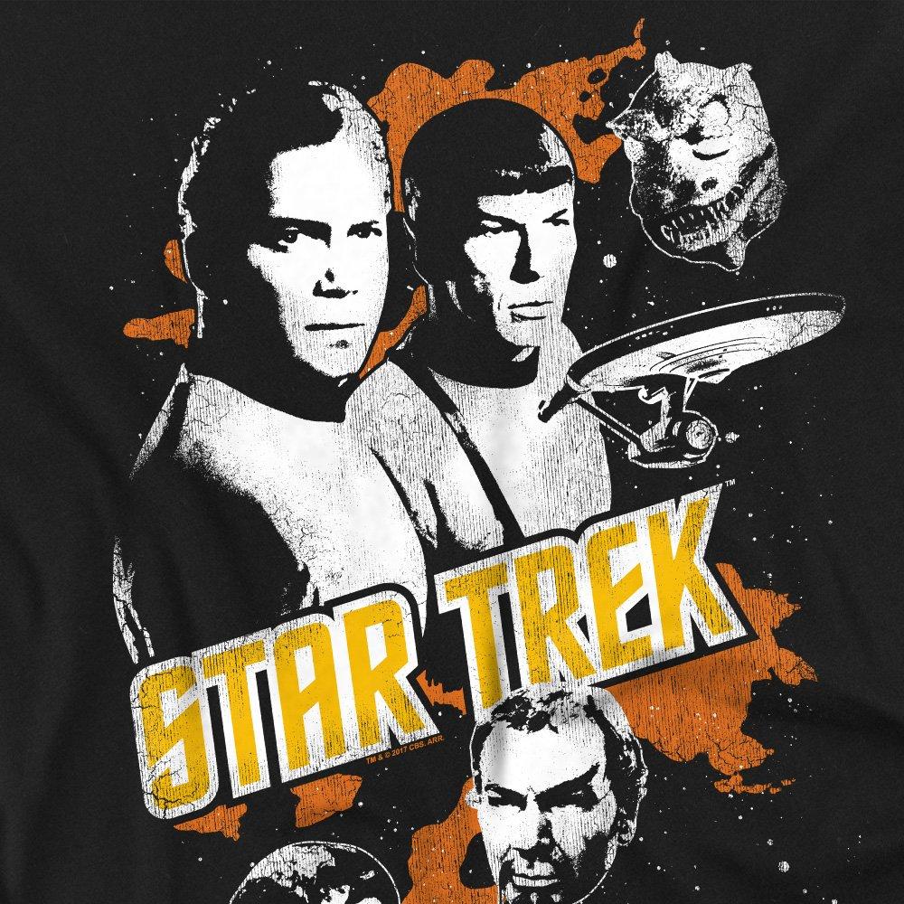 Black - Star Trek - Star Trek Graphic Good Vs Evil T Shirt Black - 2