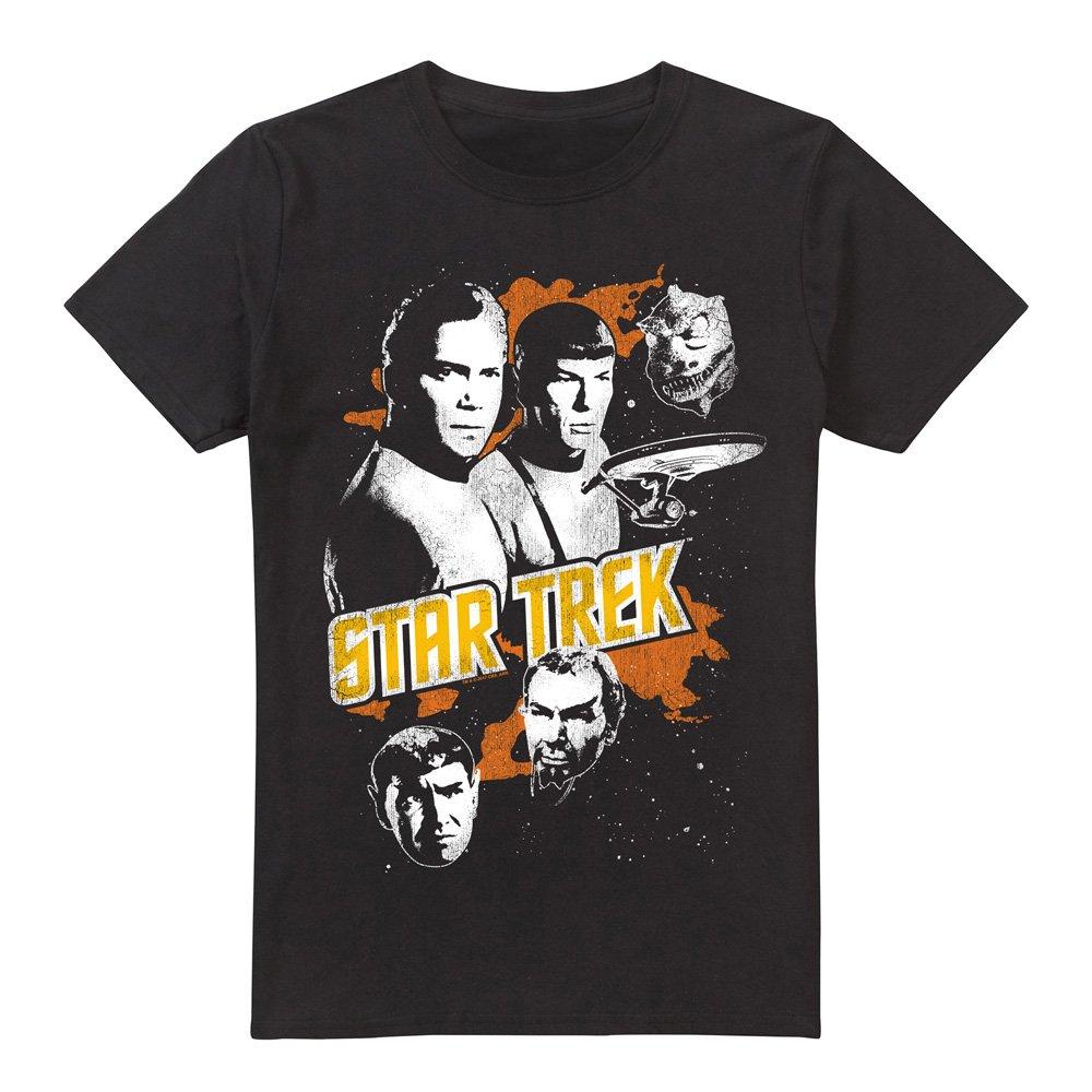 Black - Star Trek - Star Trek Graphic Good Vs Evil T Shirt Black - 4