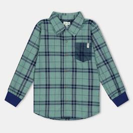 Lilly and Sid Ls Wvn Chk Shirt Jn99