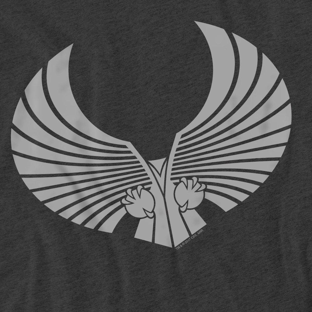 Grey - Star Trek - Star Trek Romulan Logo T-Shirt Charcoal - 2