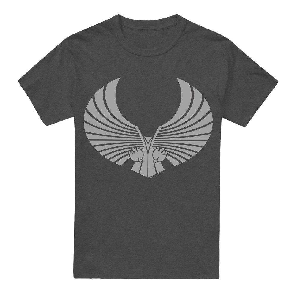 Grey - Star Trek - Star Trek Romulan Logo T-Shirt Charcoal - 4