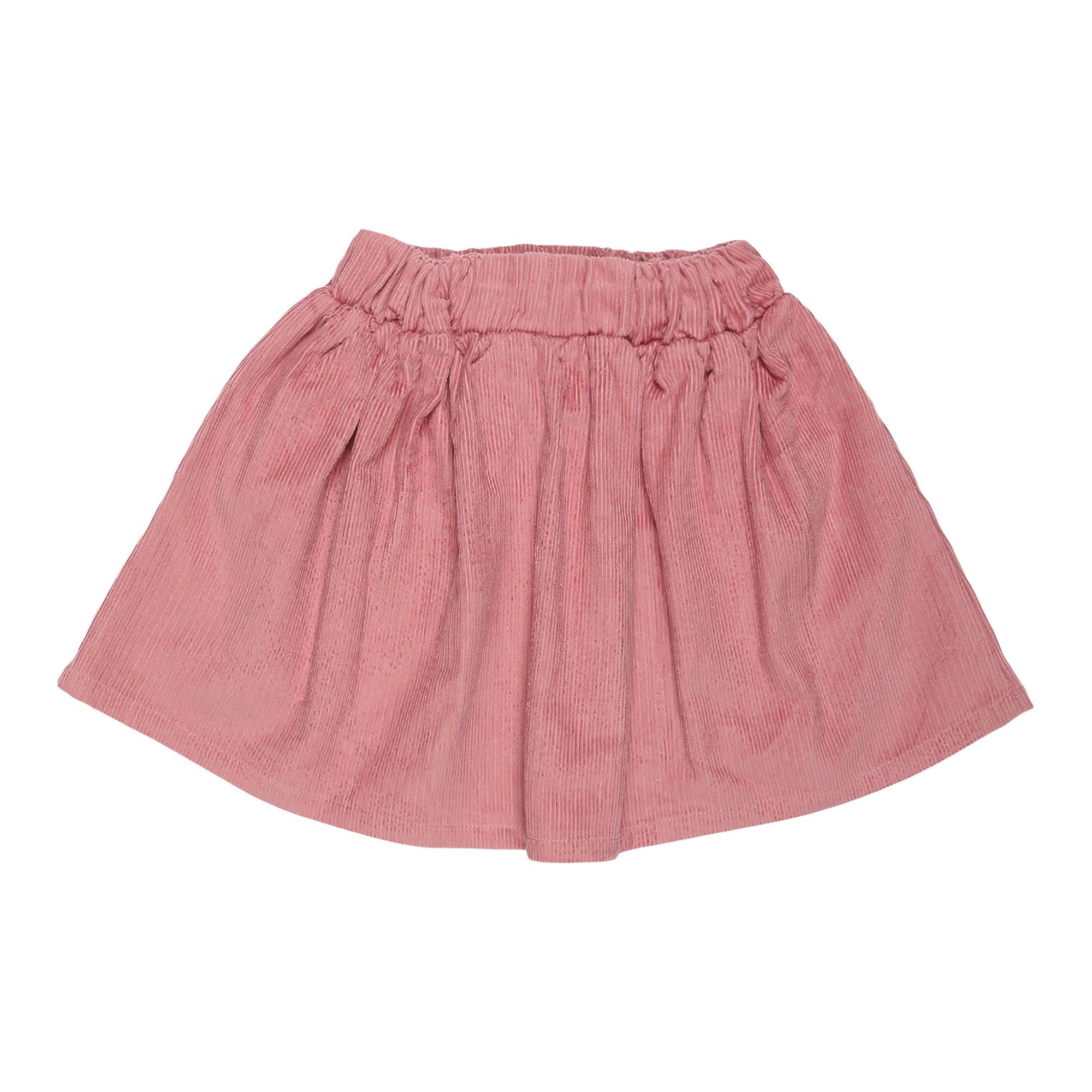 ple - Lilly and Sid - Rainbow Corduroy A-Line Skirt - 2