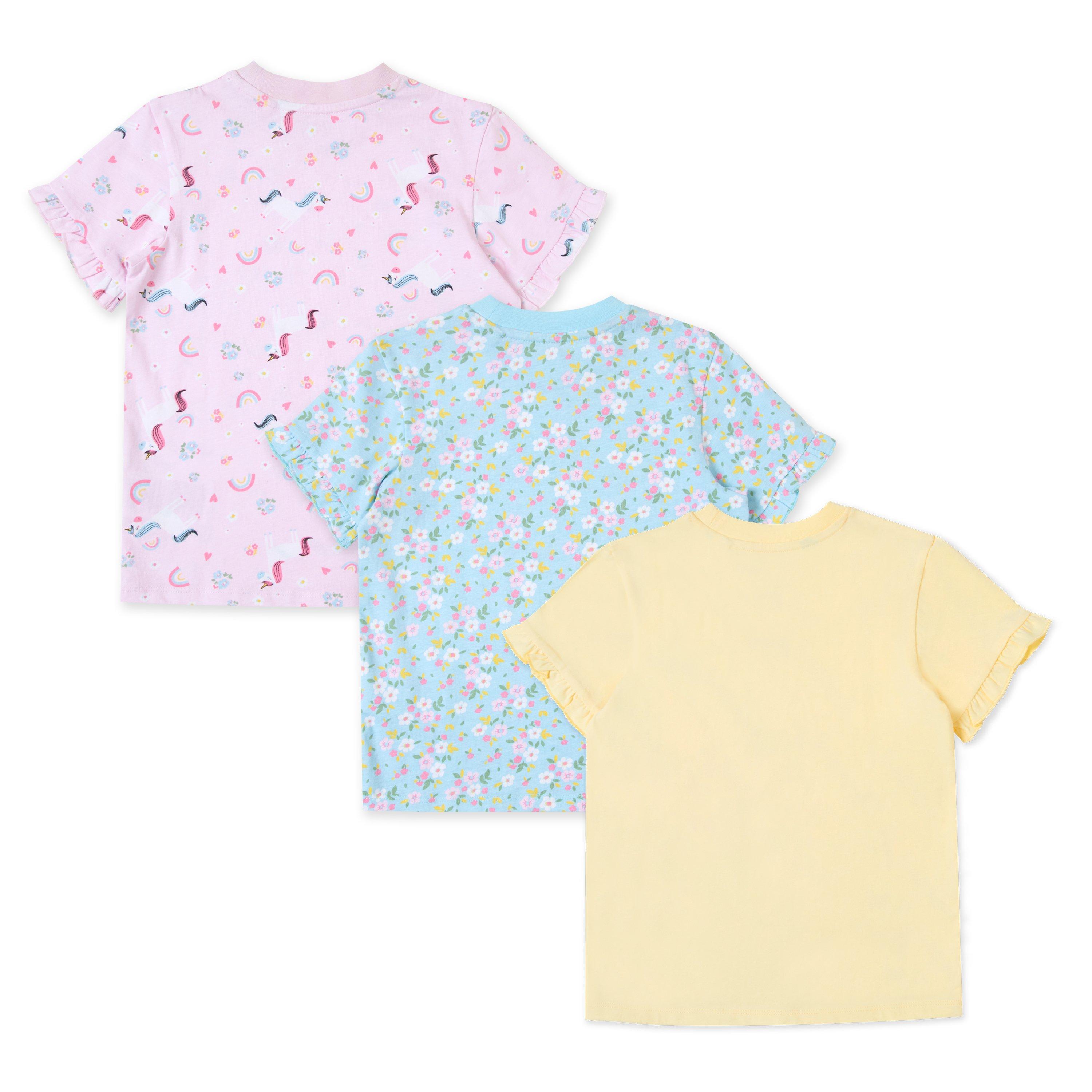Mehrfarbig - Miso - Unicorn Short-Sleeve Pyjama Sets - 3