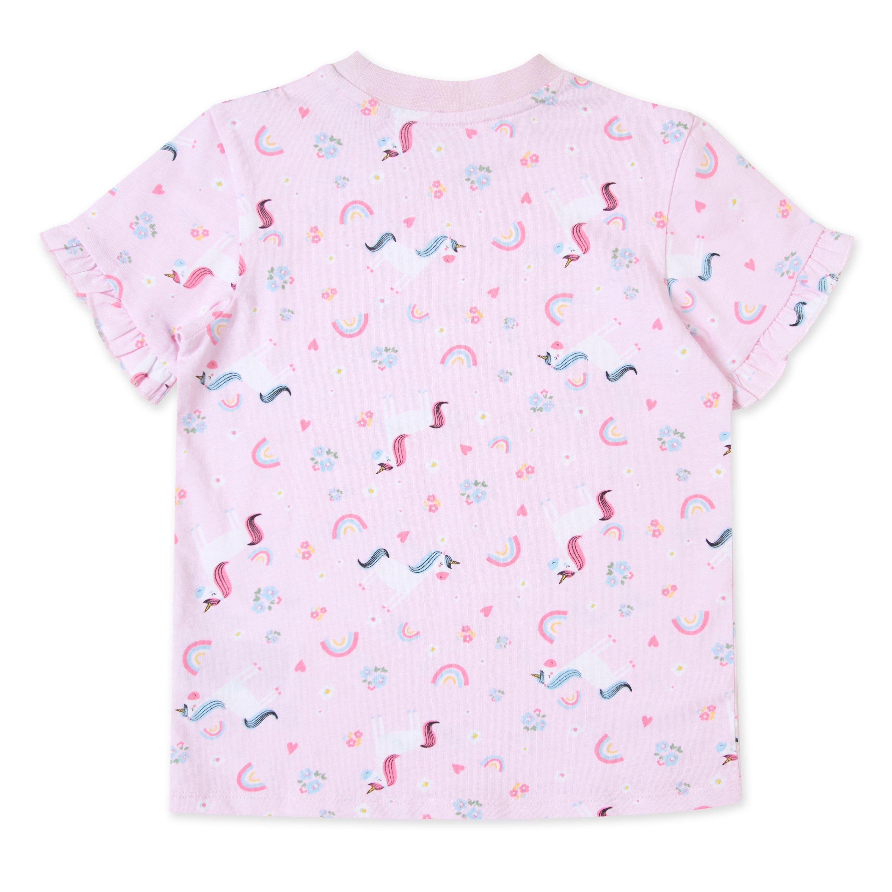 Mehrfarbig - Miso - Unicorn Short-Sleeve Pyjama Sets - 7