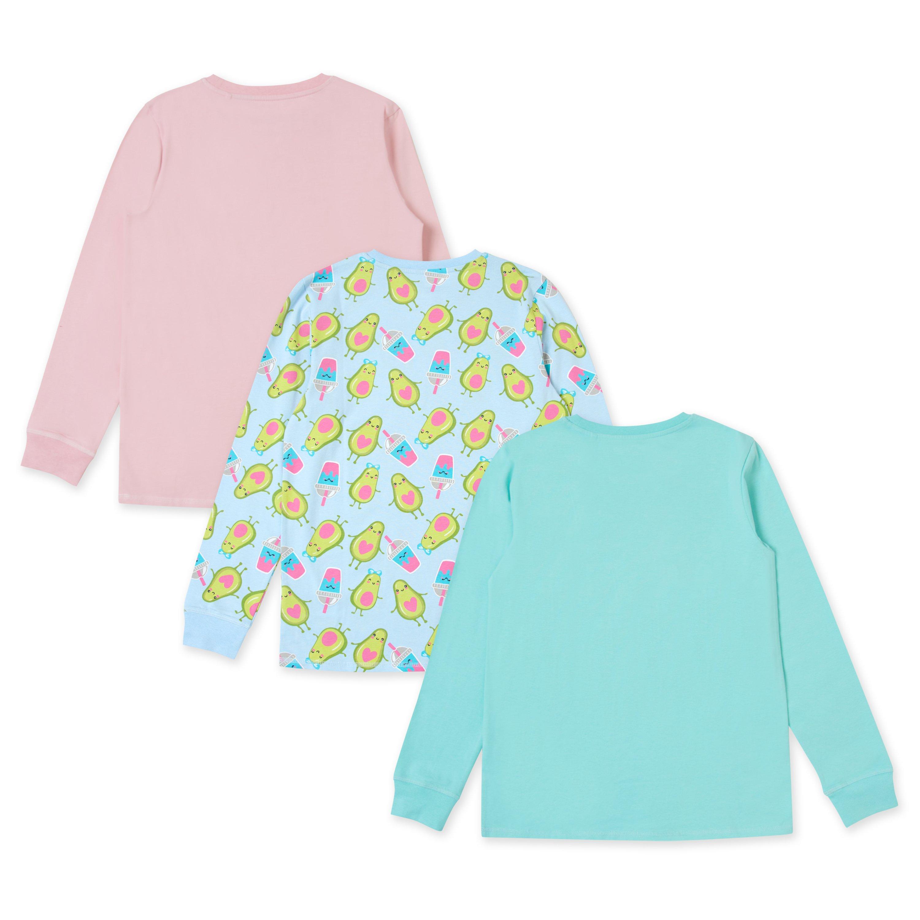Meerkleurig - Miso - Avocado Long-Sleeve Pyjama Sets - 3