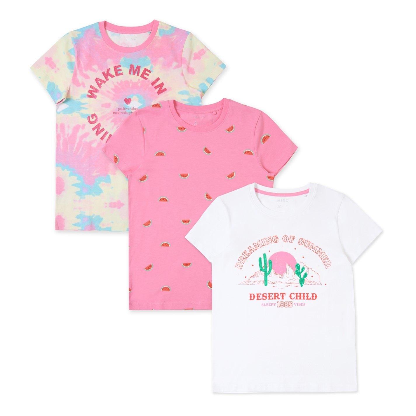 Multi - Miso - Tie-Dye Short-Sleeve Pyjama Sets - 2