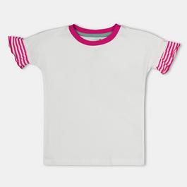 Lilly and Sid Frill Sleeve Top In99