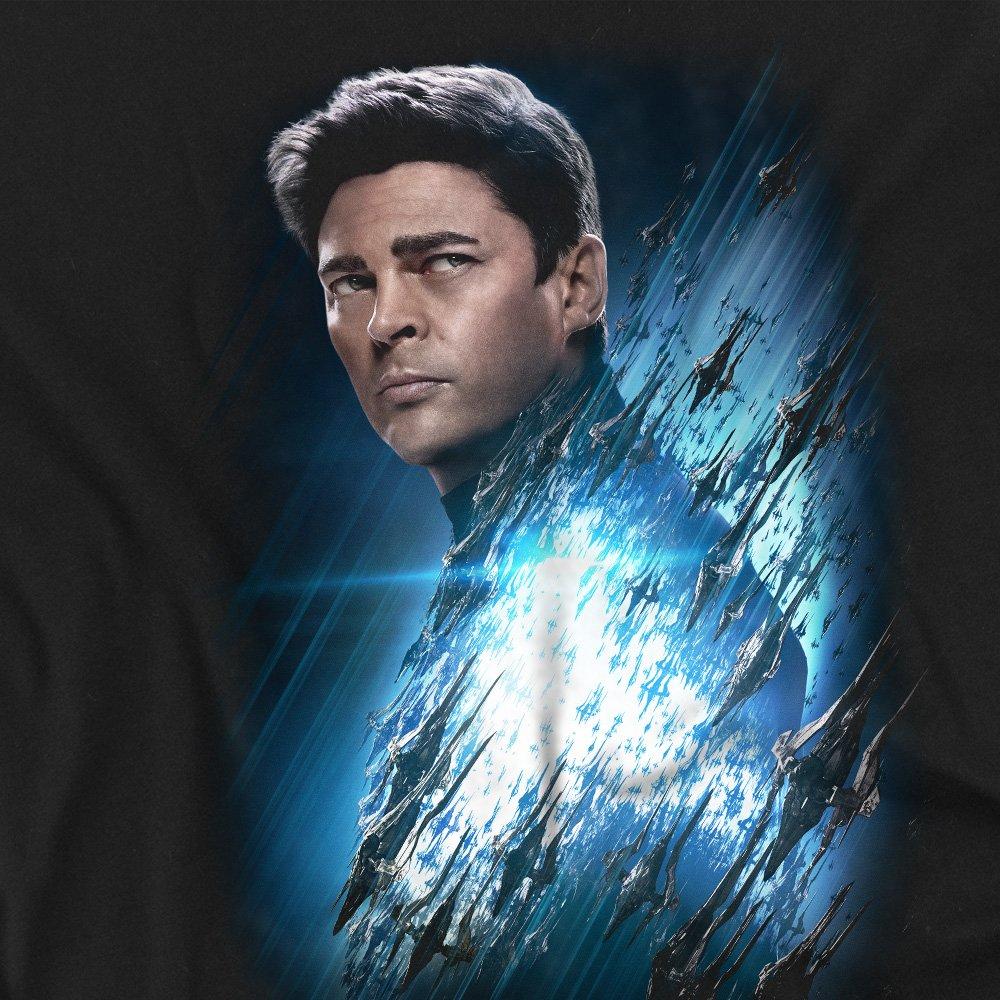 Black - Star Trek - Star Trek Beyond Bones Poster T Shirt Black - 2