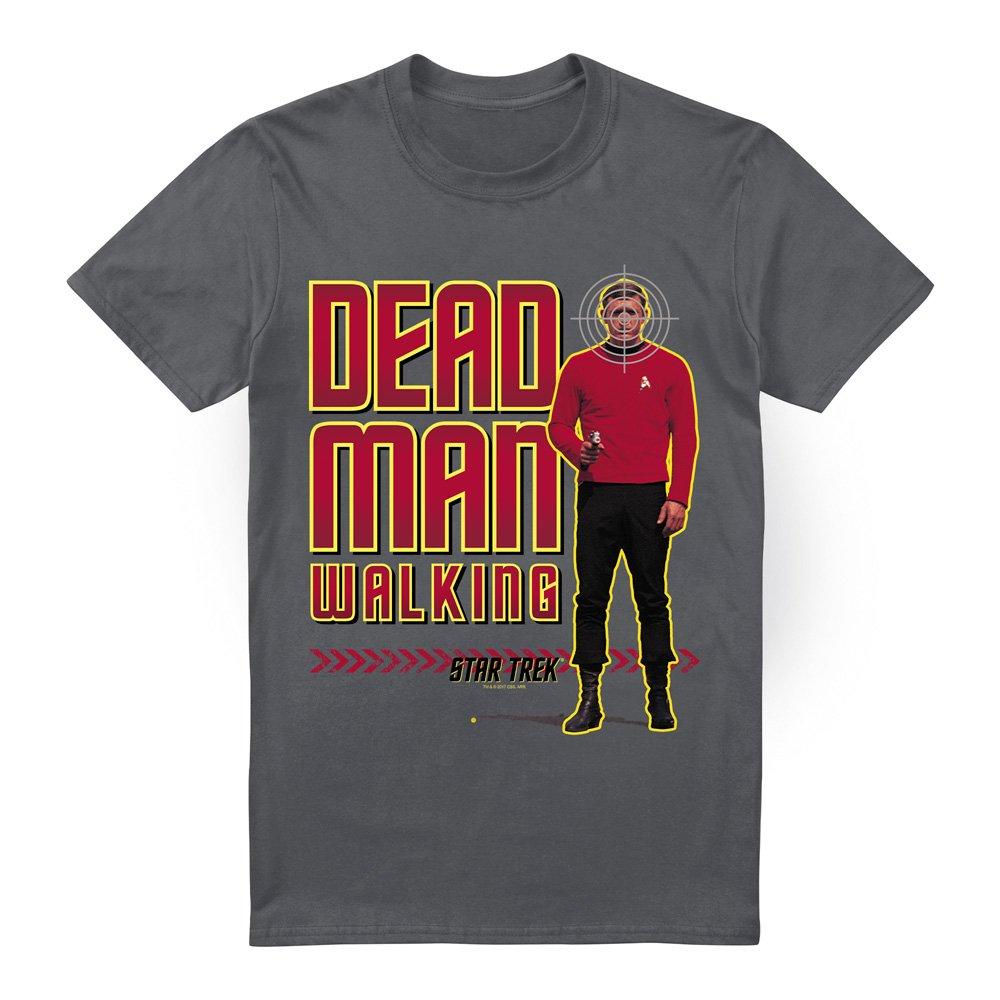 Grey - Star Trek - Star Trek Dead Man Walking T Shirt Charcoal - 4