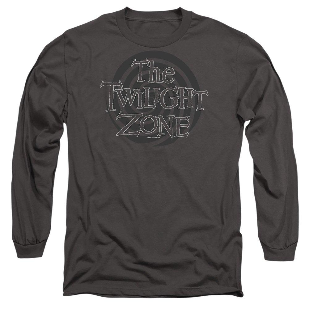 Grey - Other - Twilight Zone Spiral Logo Long Sleeve T-Shirt Cha - 1