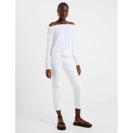 French Connection Birch Smock Top