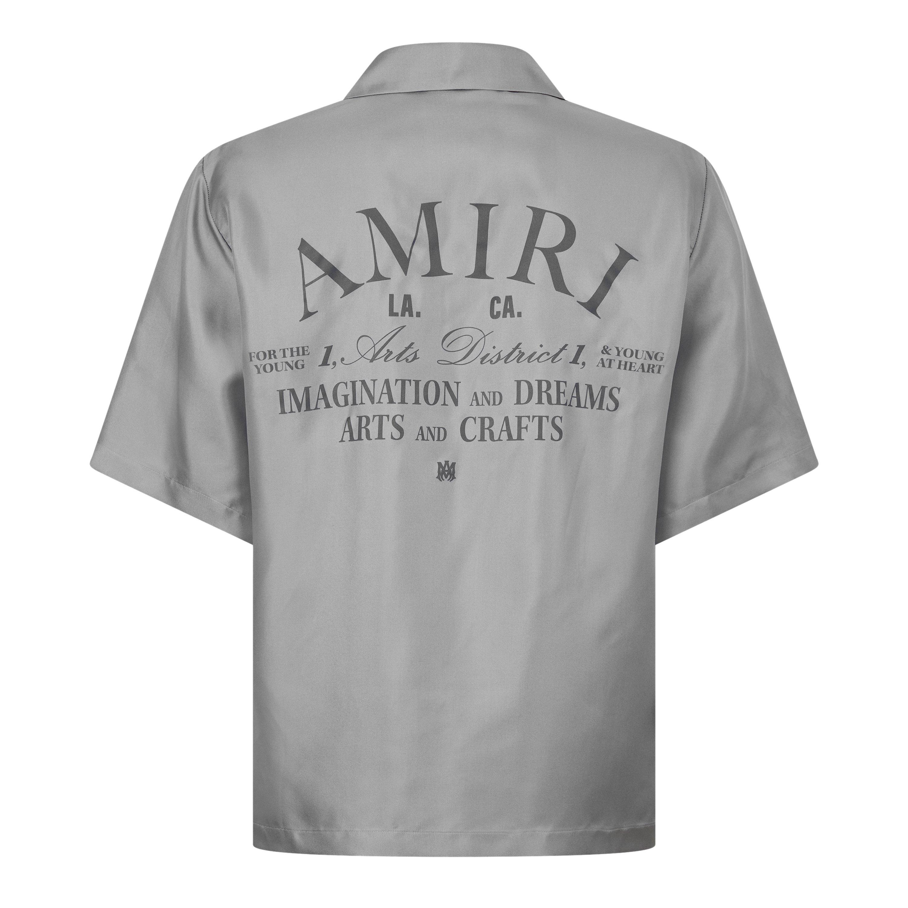 Grey - Amiri - Silk Art District Shirt - 2