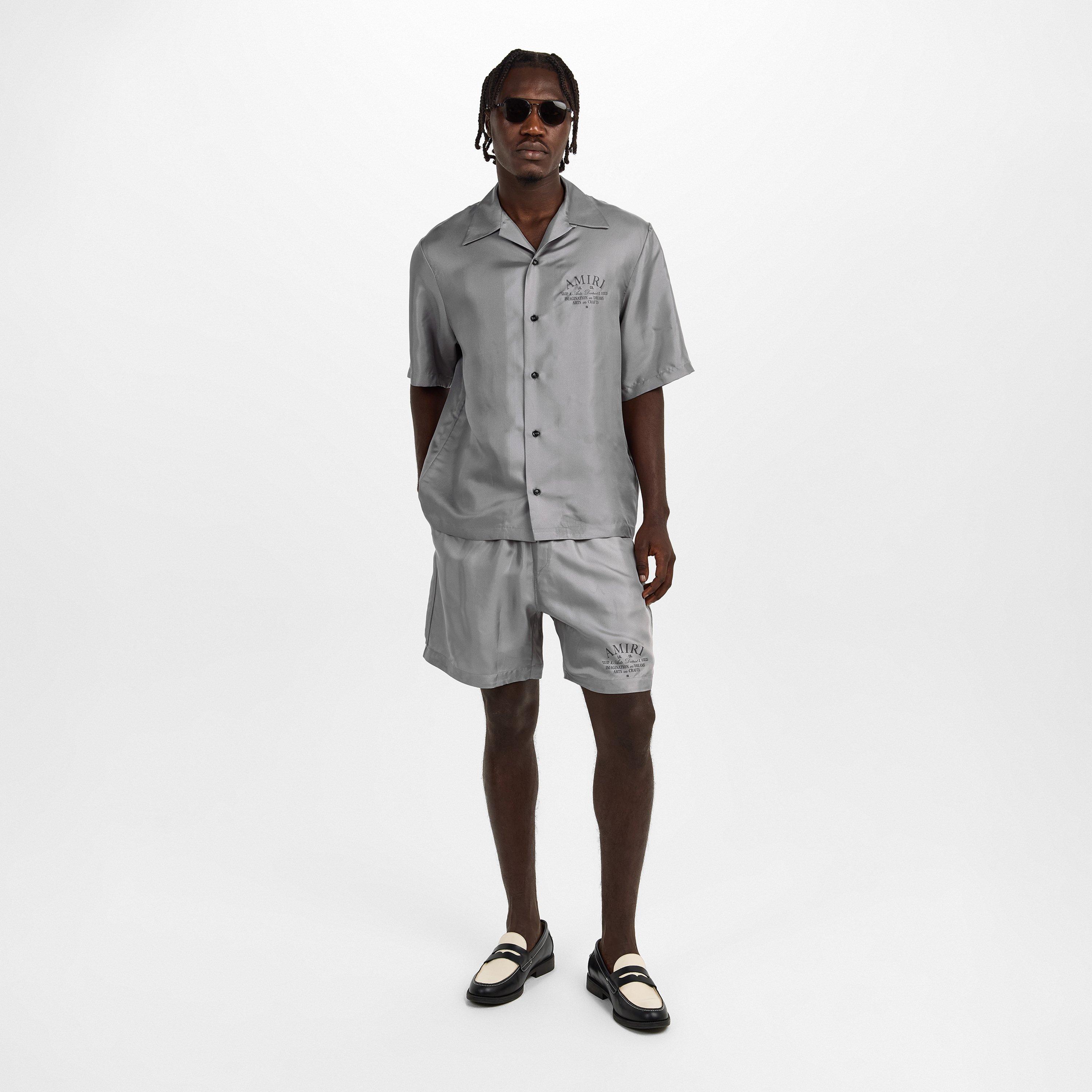 Grey - Amiri - Silk Art District Shirt - 6