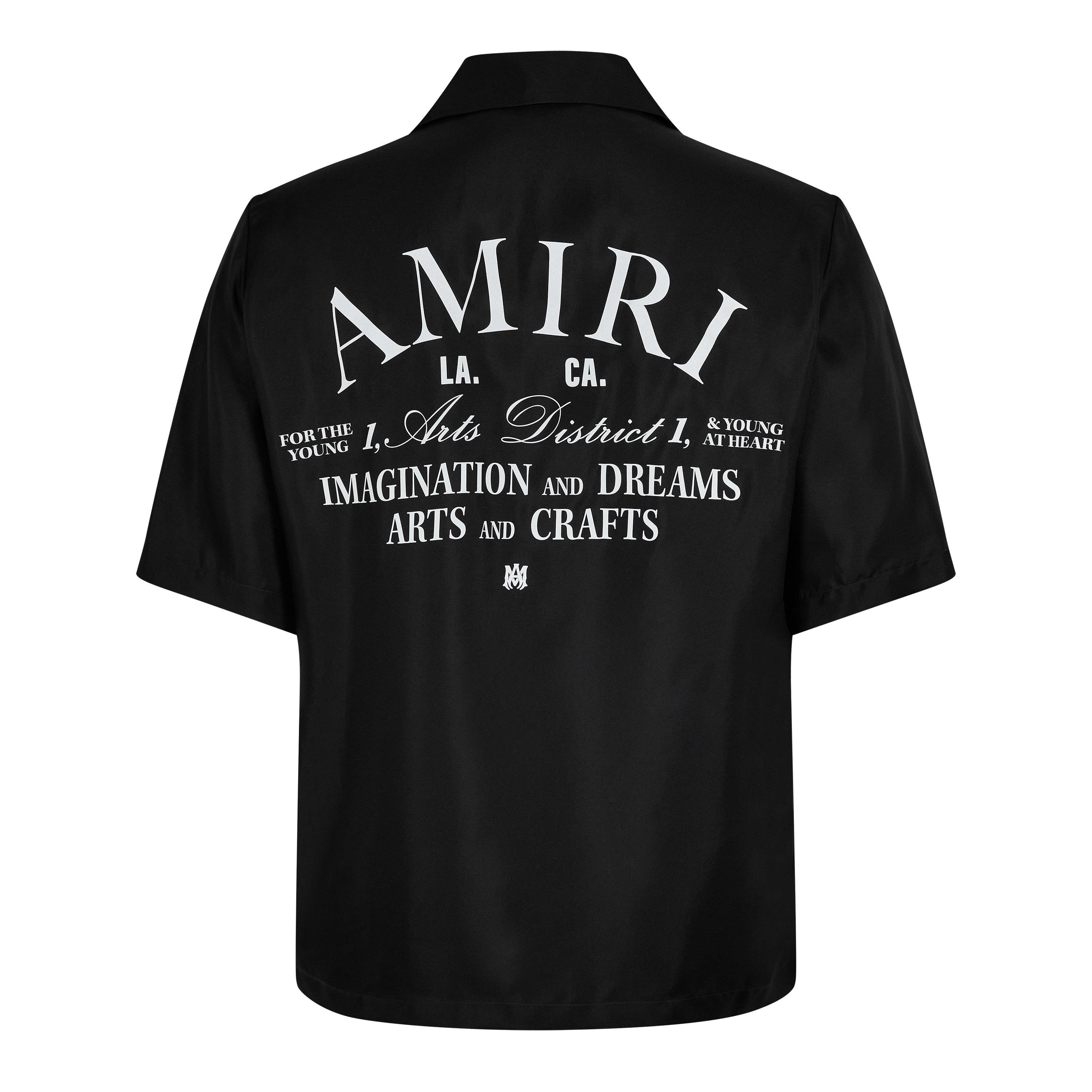 Black 001 - Amiri - Silk Art District Shirt - 2