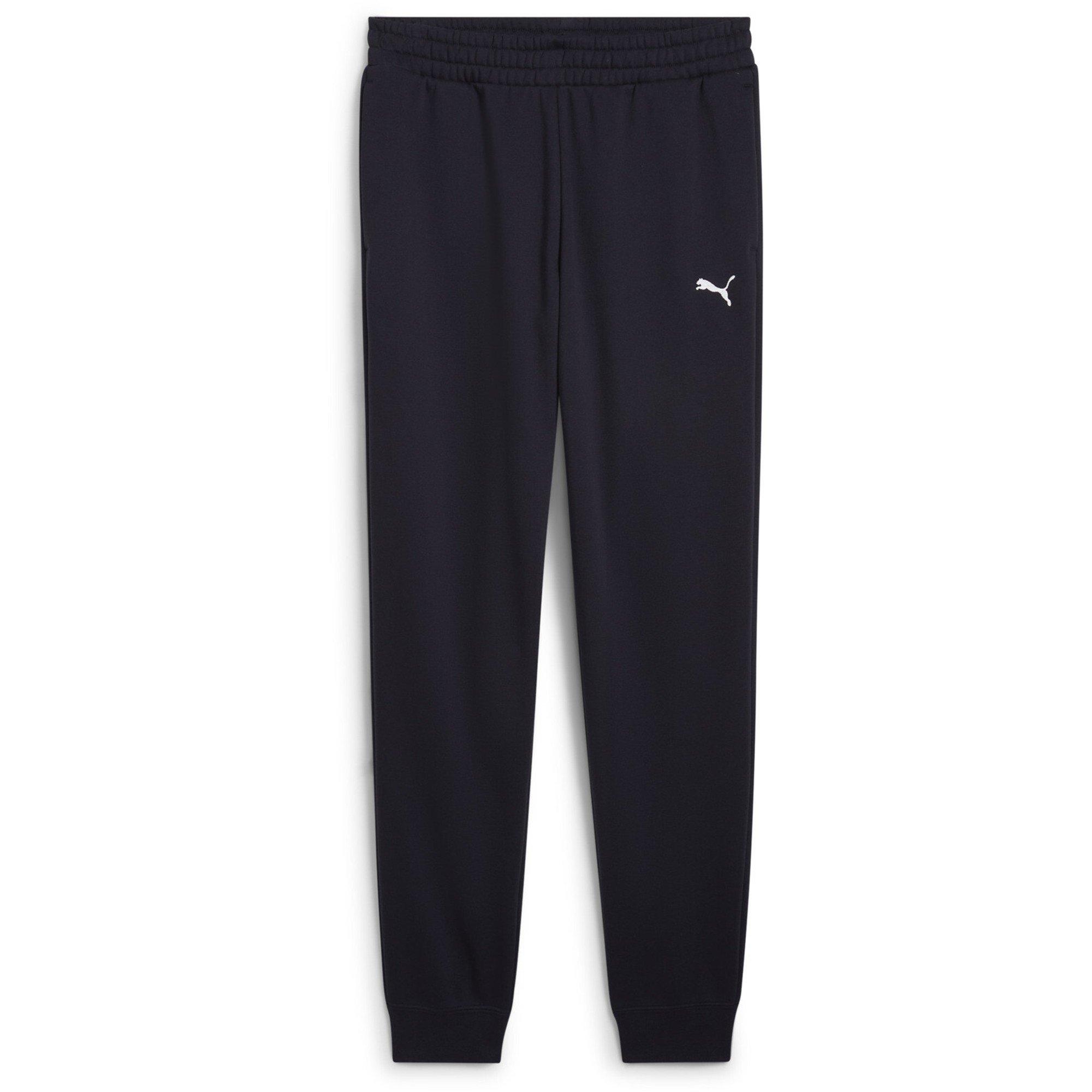 Puma Men's Small Logo Cuffed Joggers - Navy - S