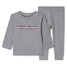 Moncler Logo Print Tracksuit Set