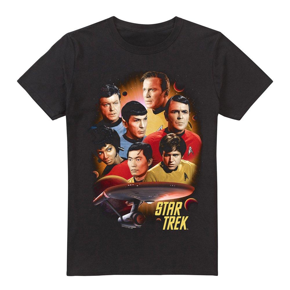Black - Star Trek - Star Trek Heart Of The Enterprise T Shirt Black - 4