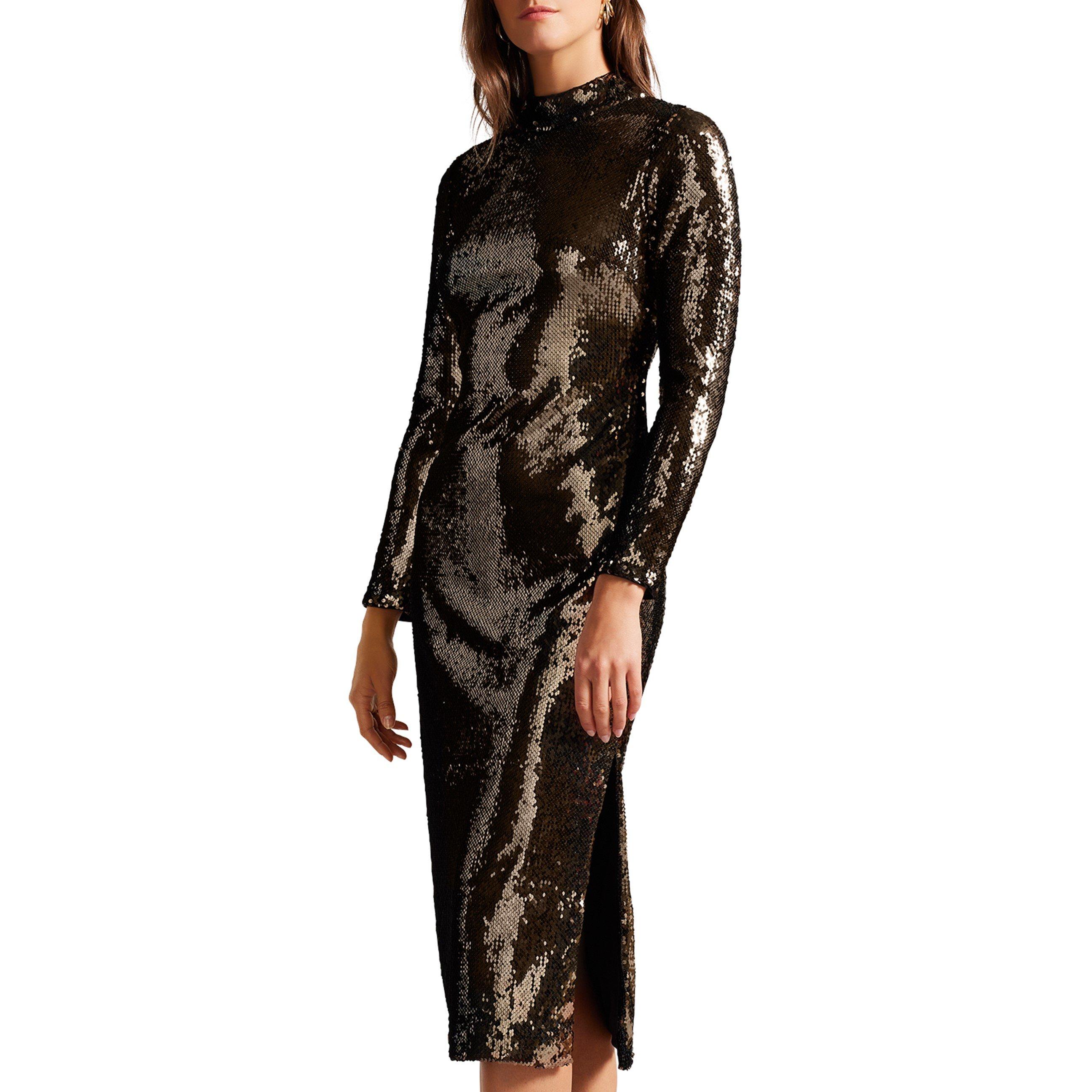 Dark Brown - Ted Baker - Brooklyn Dress - 4