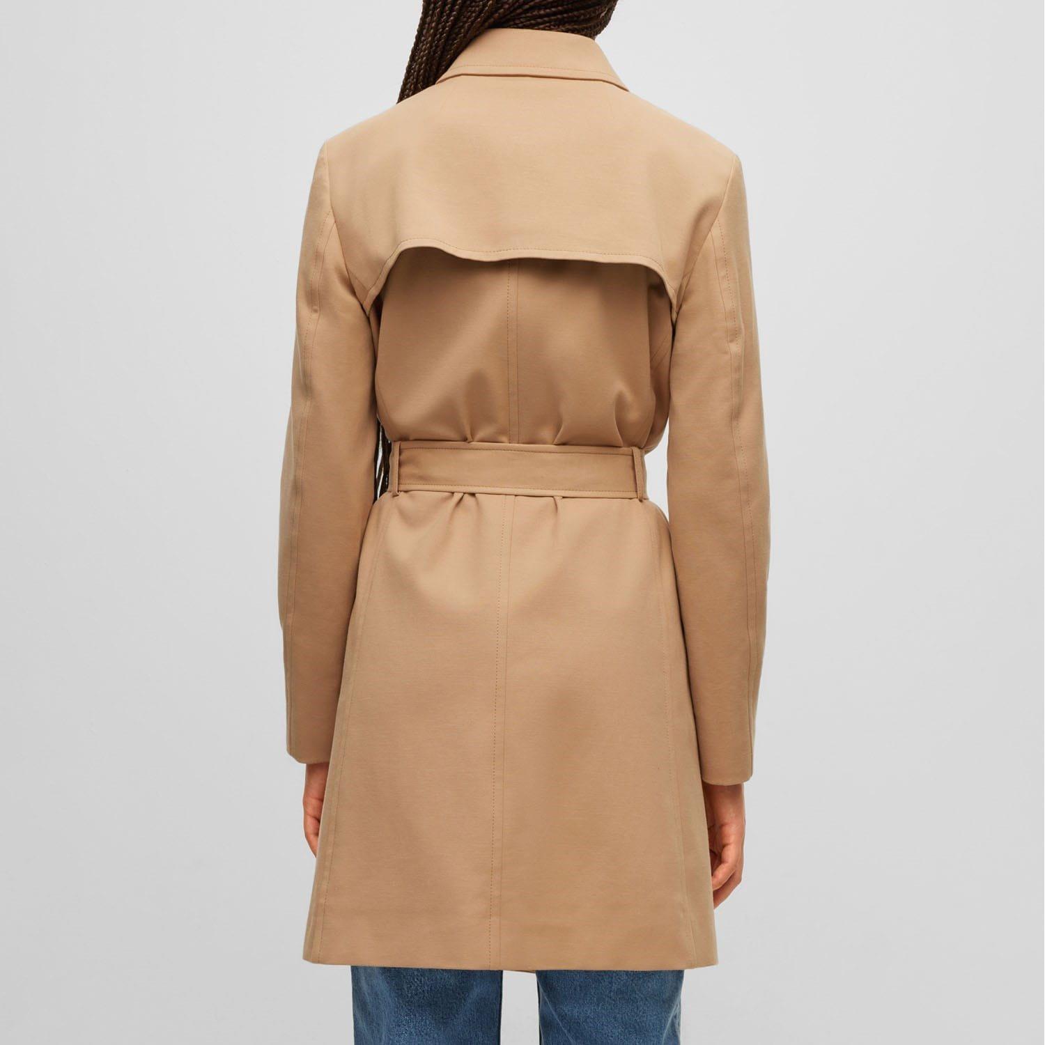 Beige - Hugo - Makaras-2 Trench Coat - 2