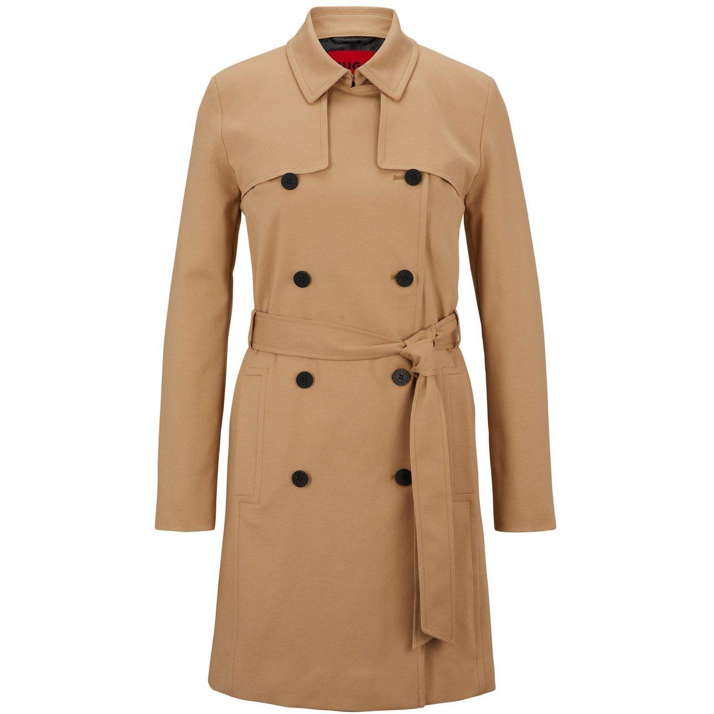Beige - Hugo - Makaras-2 Trench Coat - 4