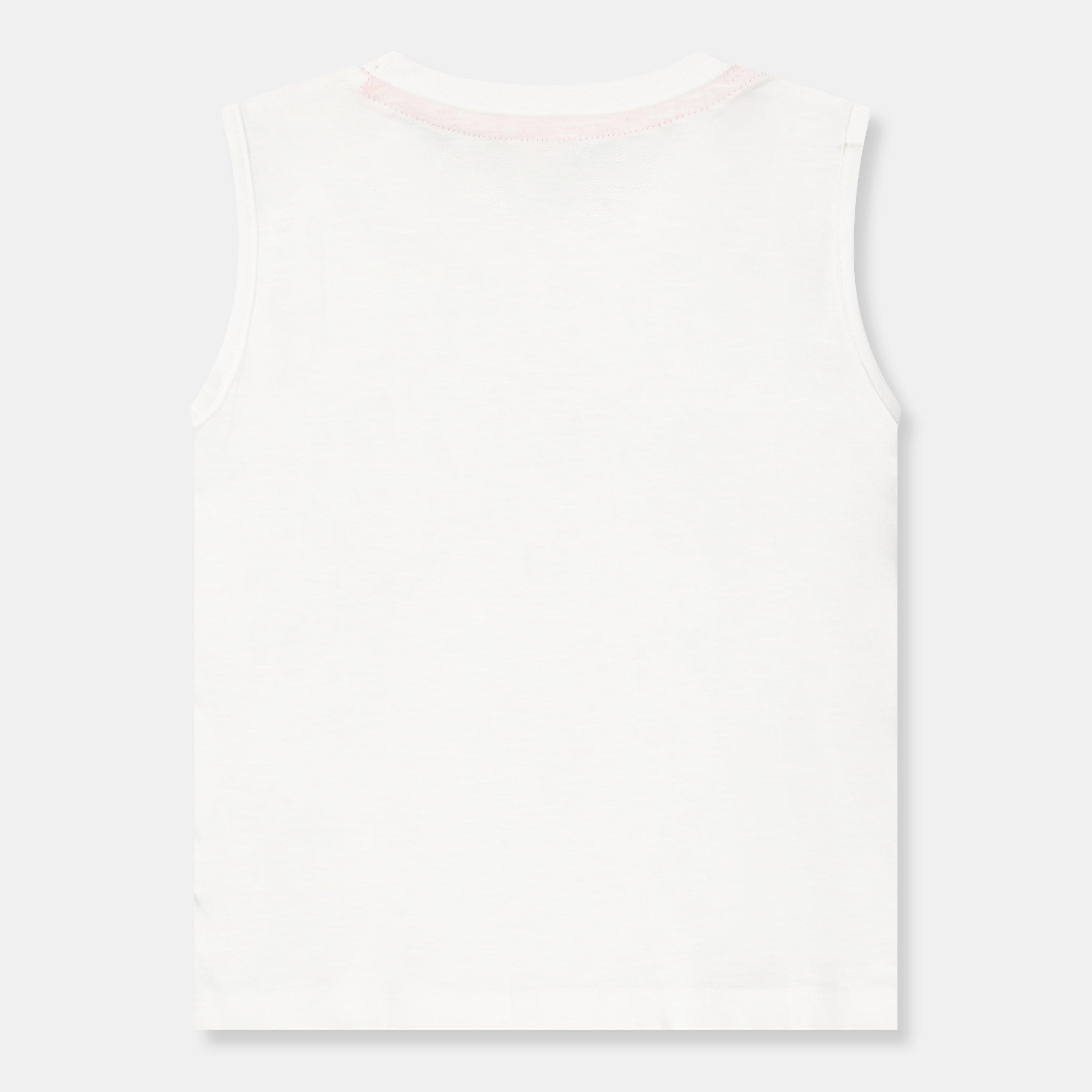 White - Lilly and Sid - Stripe Frill Regular Fit T-Shirt - 2