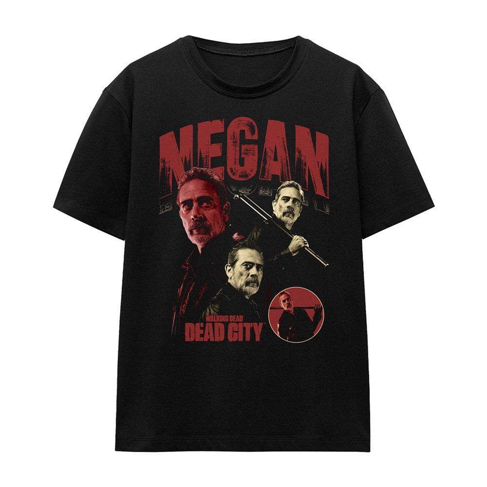 Black - Other - The Walking Dead Dead City Negan Homage T Shirt B - 4
