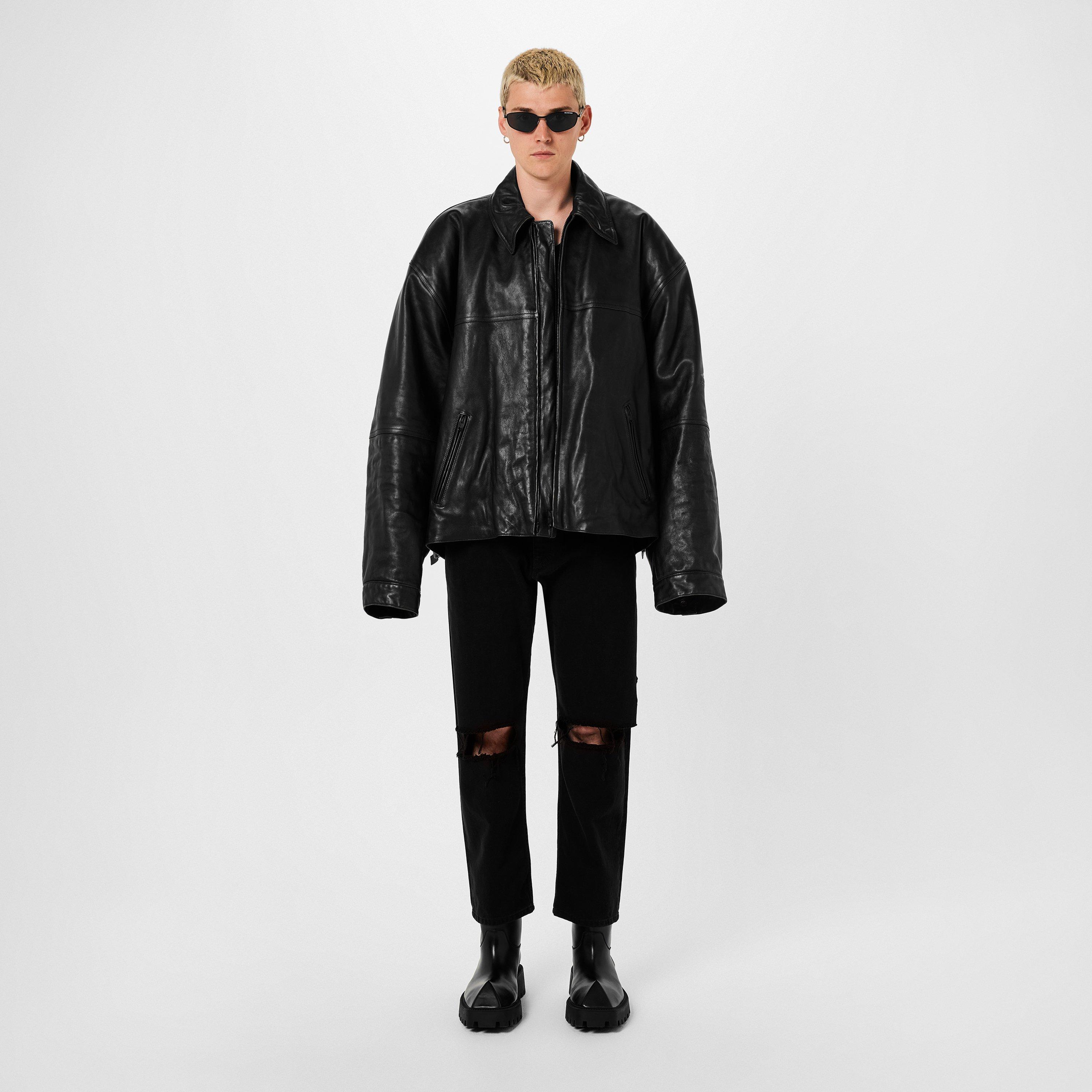 Black - Balenciaga - Loose Fit Buckle Pants - 6