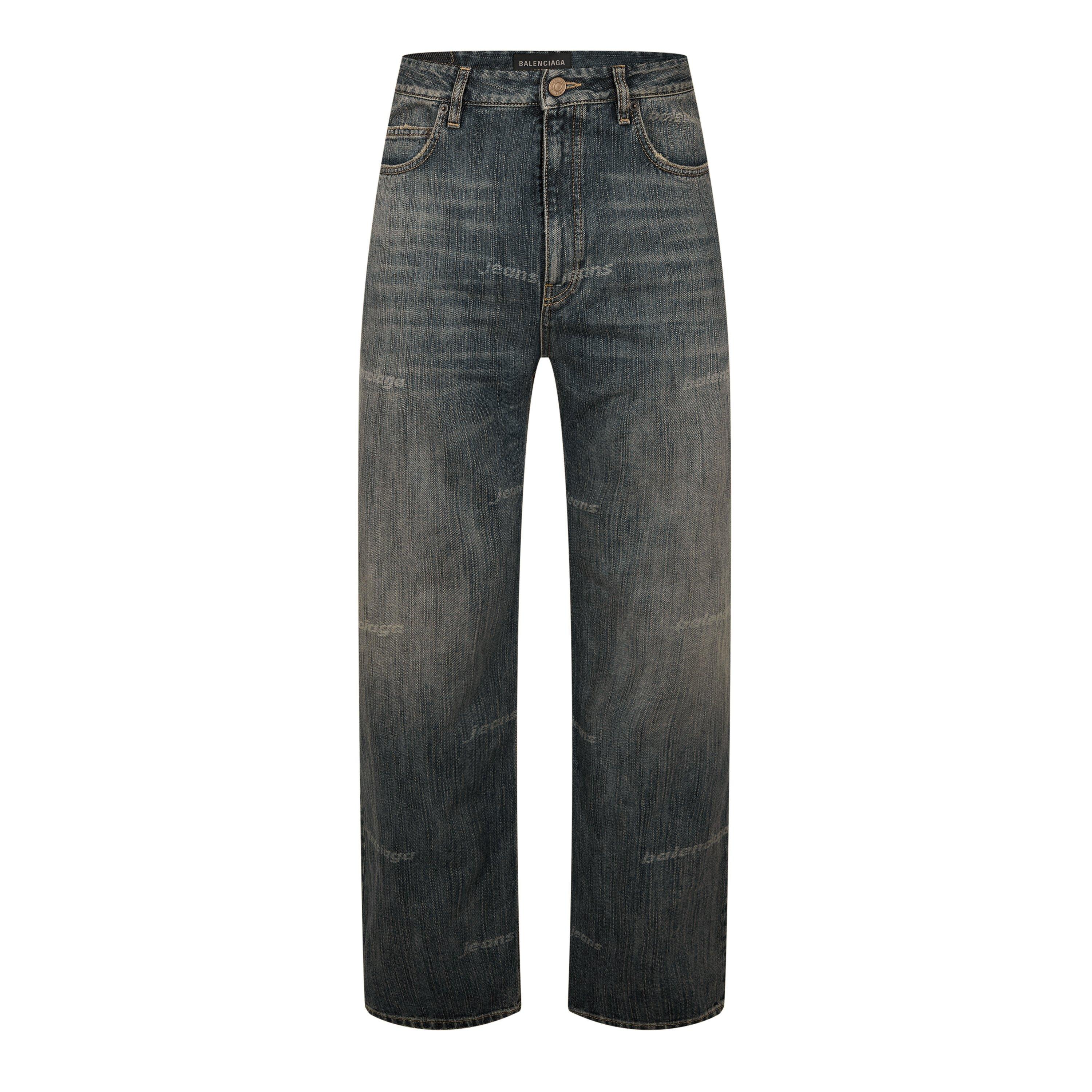 Blue - Balenciaga - Bootcut Trousers - 7