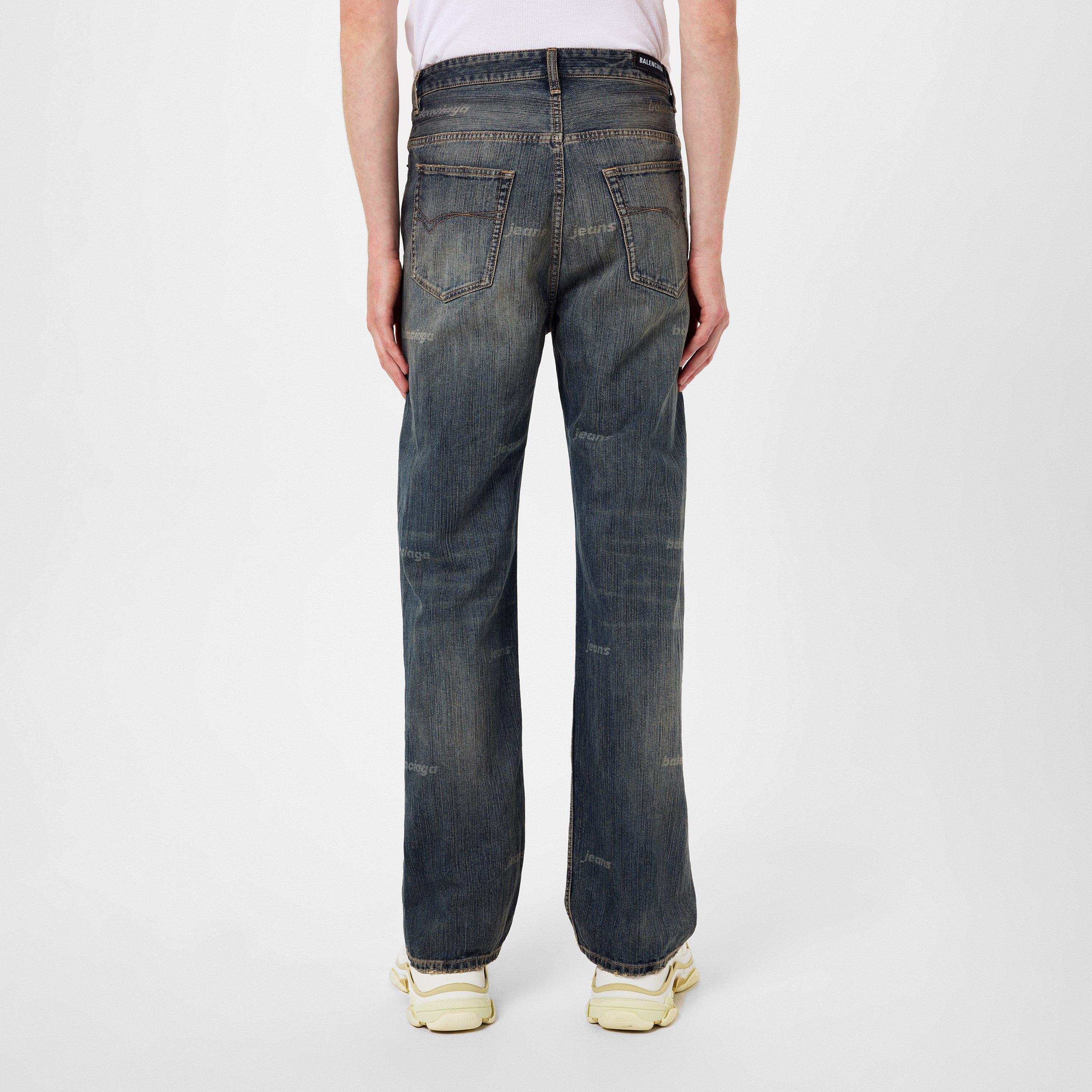 Blue - Balenciaga - Bootcut Trousers - 4