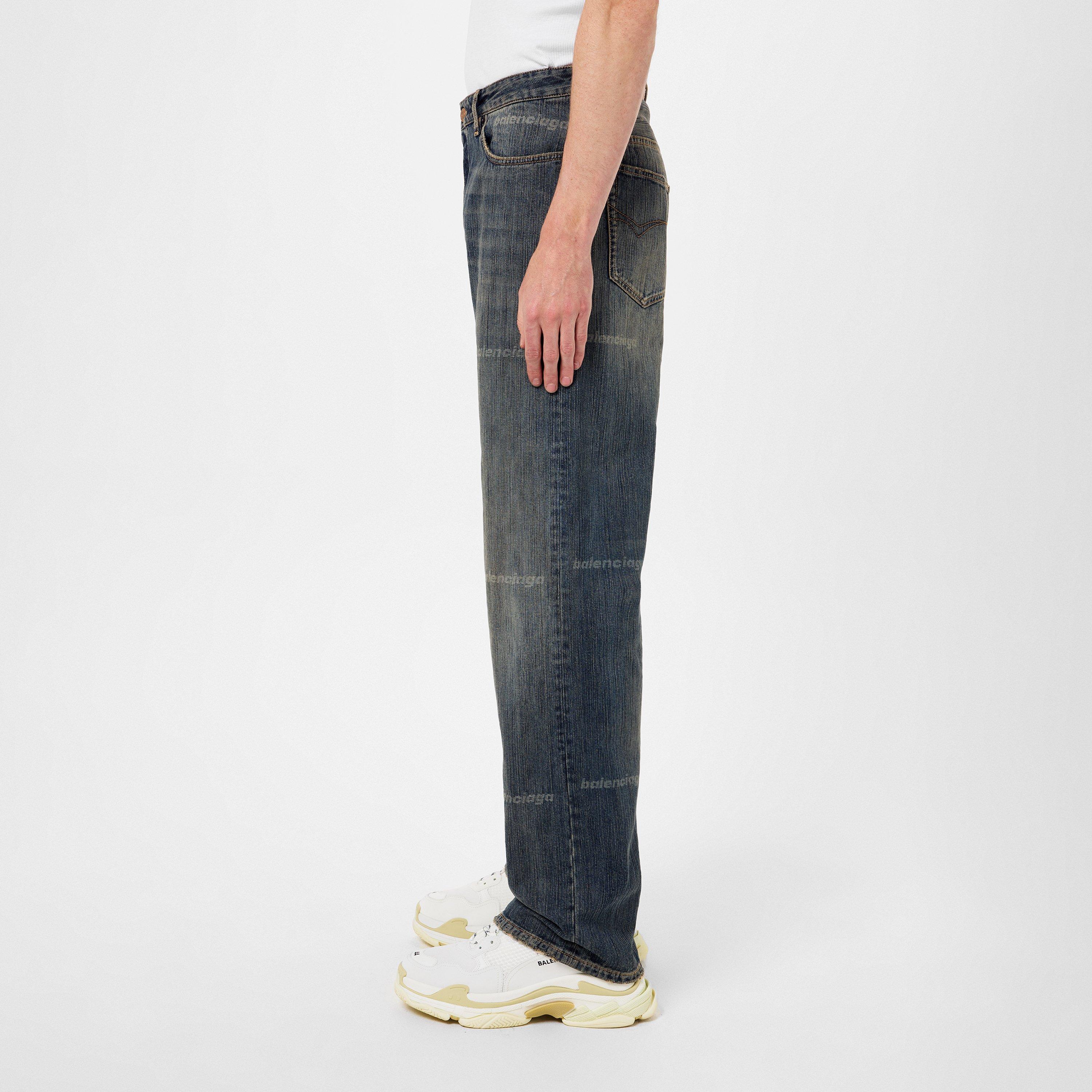 Blue - Balenciaga - Bootcut Trousers - 6