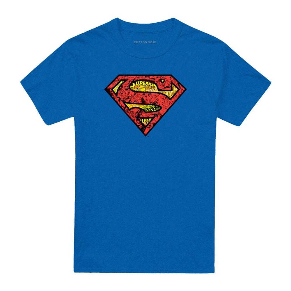 Royal - Superman - Superman Comic Collage Mens T-Shirt Royal - 4