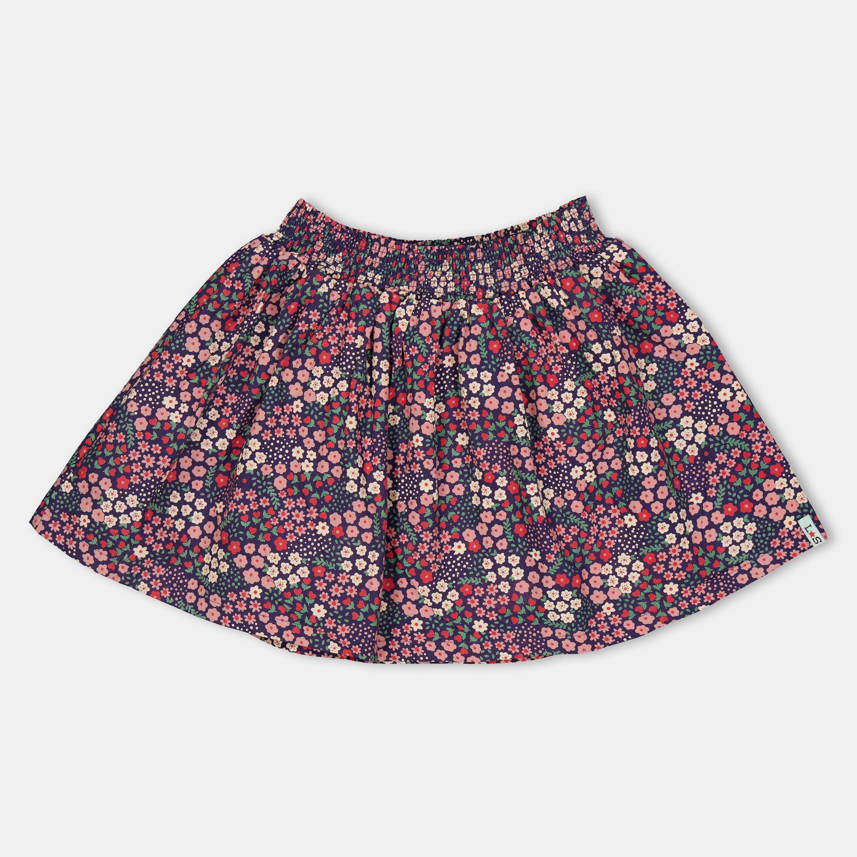 Multi - Lilly and Sid - Ditsy Floral A-Line Skirt - 2