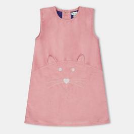 Lilly and Sid Kitty Cord Dress In99