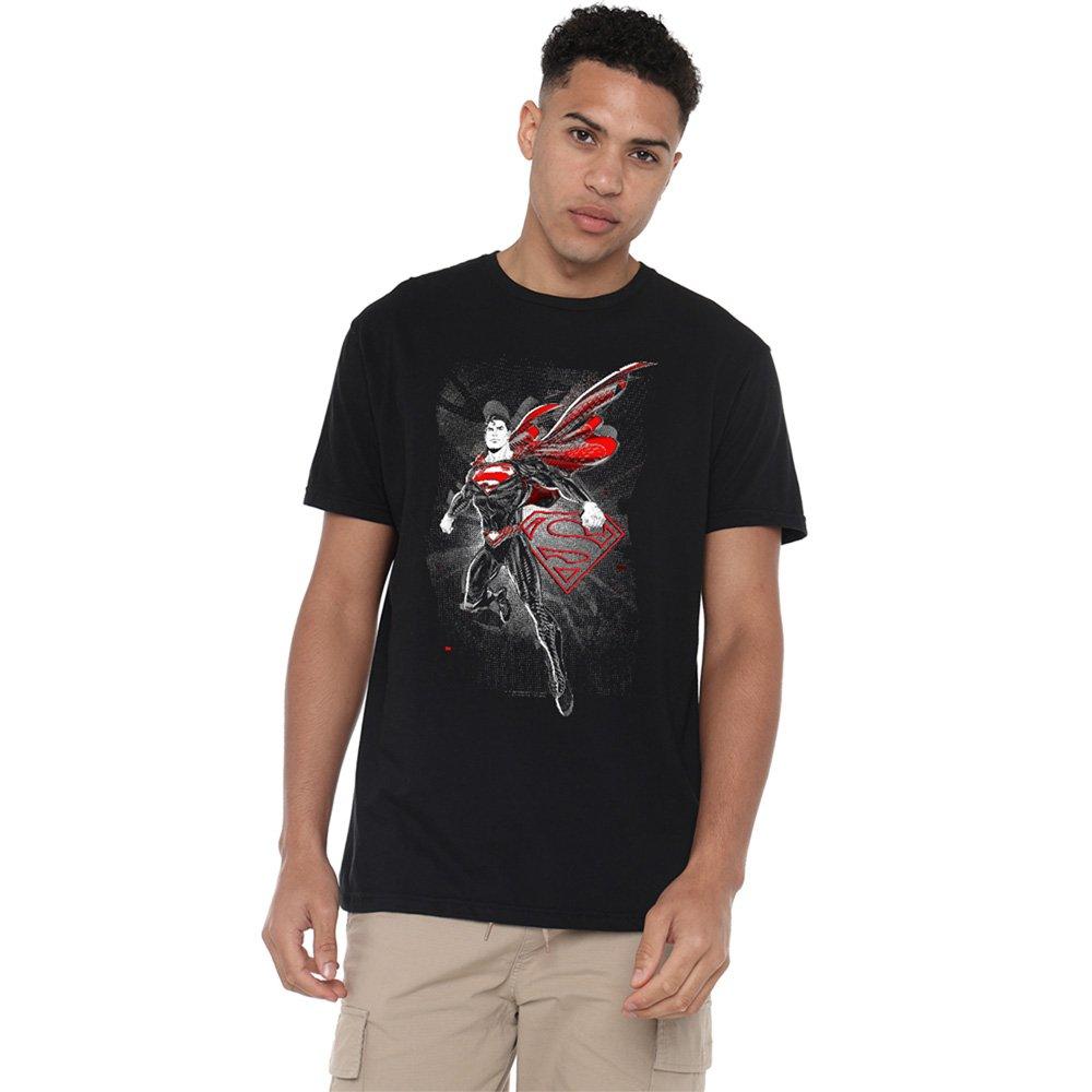 Black - DC Comics - Superman Man Of Steel T-Shirt Black - 1