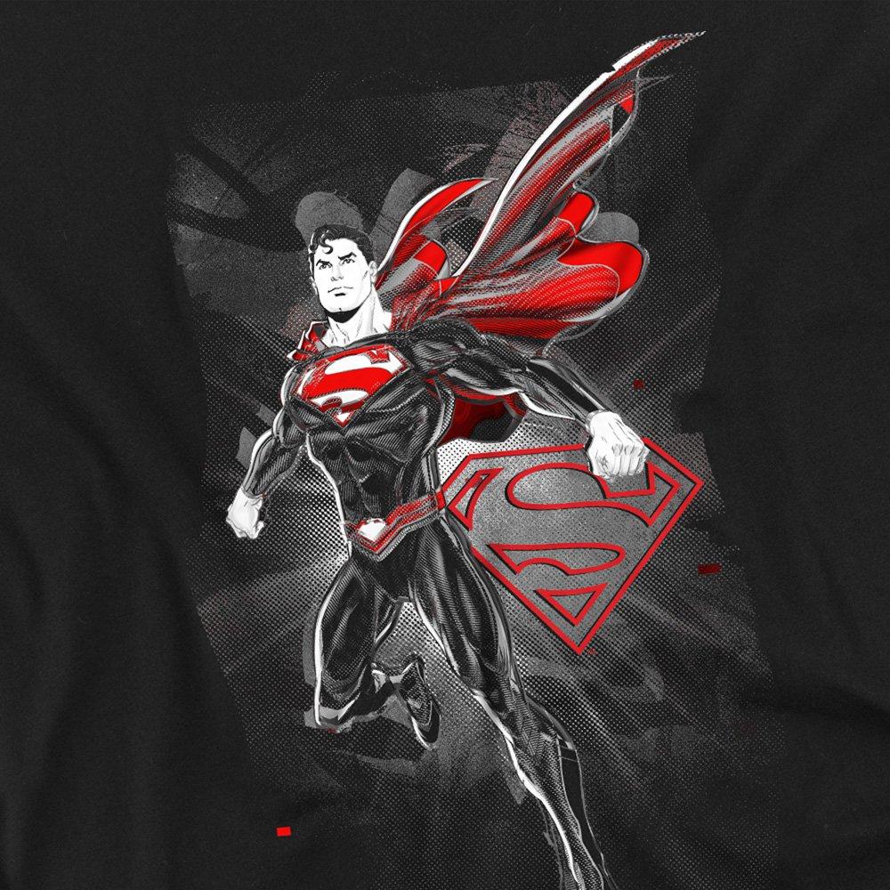 Black - DC Comics - Superman Man Of Steel T-Shirt Black - 2
