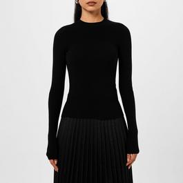 Balenciaga Twisted Long Sleeve Top